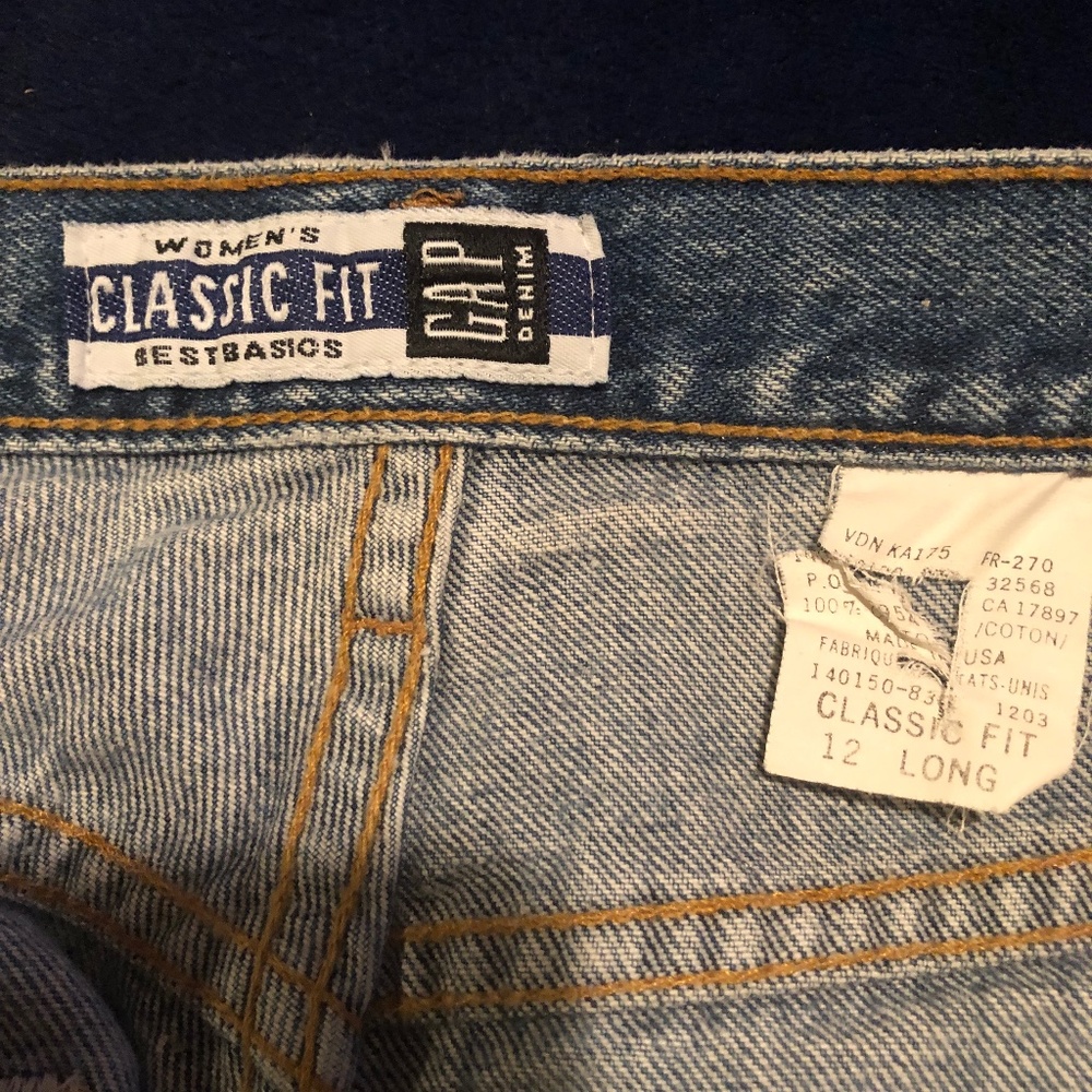 Gap Women’s Jeans Classic Fit Size 12 Long